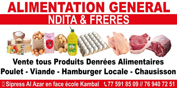 Ndita & Freres - Alimentation