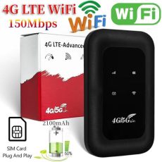 Point d'accès WiFi mobile 4G LTE haute vitesse avec emplacement pour carte SIM